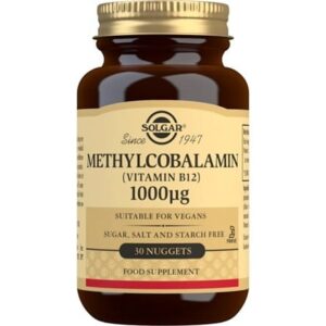 Metilcobalamina (Vitamina B12) 30 comprimidos Solgar