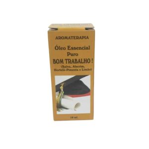 Óleo Essencial Bom Trabalho 10ml Segredo da Planta