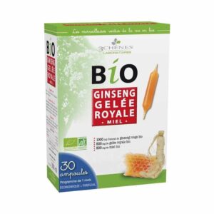 Ginseng + Geleia Real 30 ampolas 3 chênes