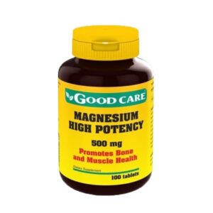Magnésio Alta Potencia 500mg 100 comprimidos Good Care