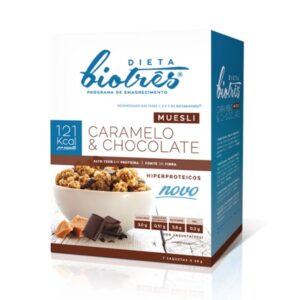 Muesli Caramelo e Chocolate 7 Saquetas