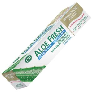 Gel Dentífrico Aloe Fresh Branq. Homeopática 100ml ESI