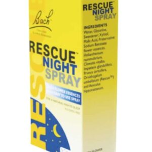 Rescue Night Spray Sem Álcool 20ml Bach