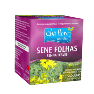 Chá Sene Folhas 10 Saquetas Flora Mundial