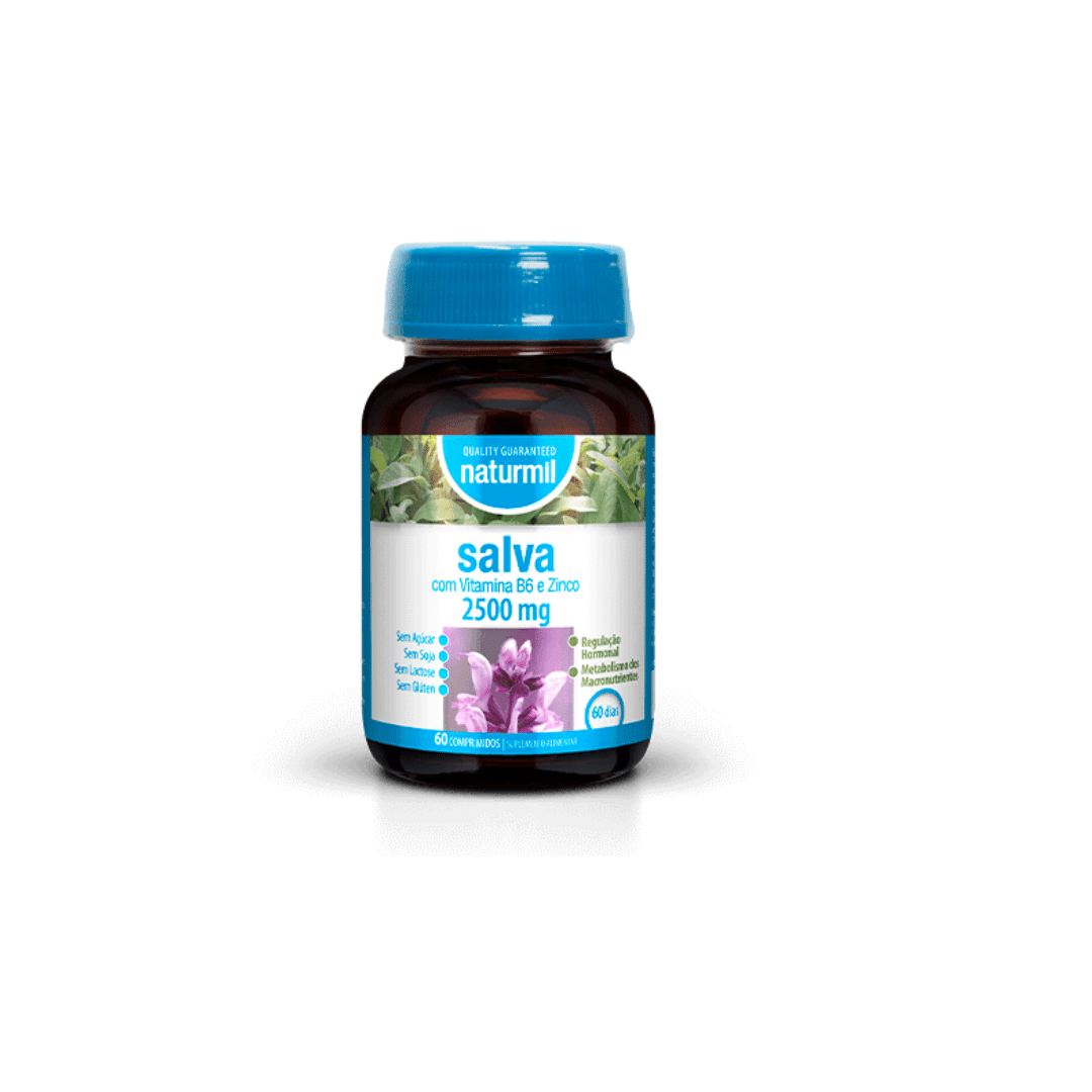 Salva 2500mg 60 comprimidos Naturmil