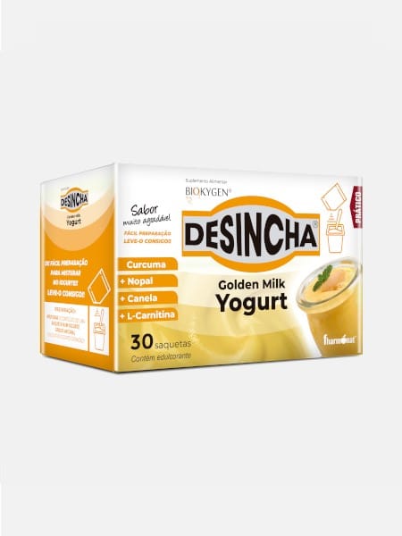 Desincha Golden Milk 30 saquetas Fharmonat