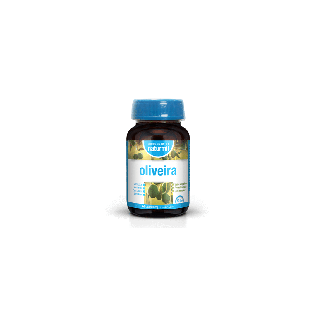 Oliveira 500mg 60 comprimidos Naturmil