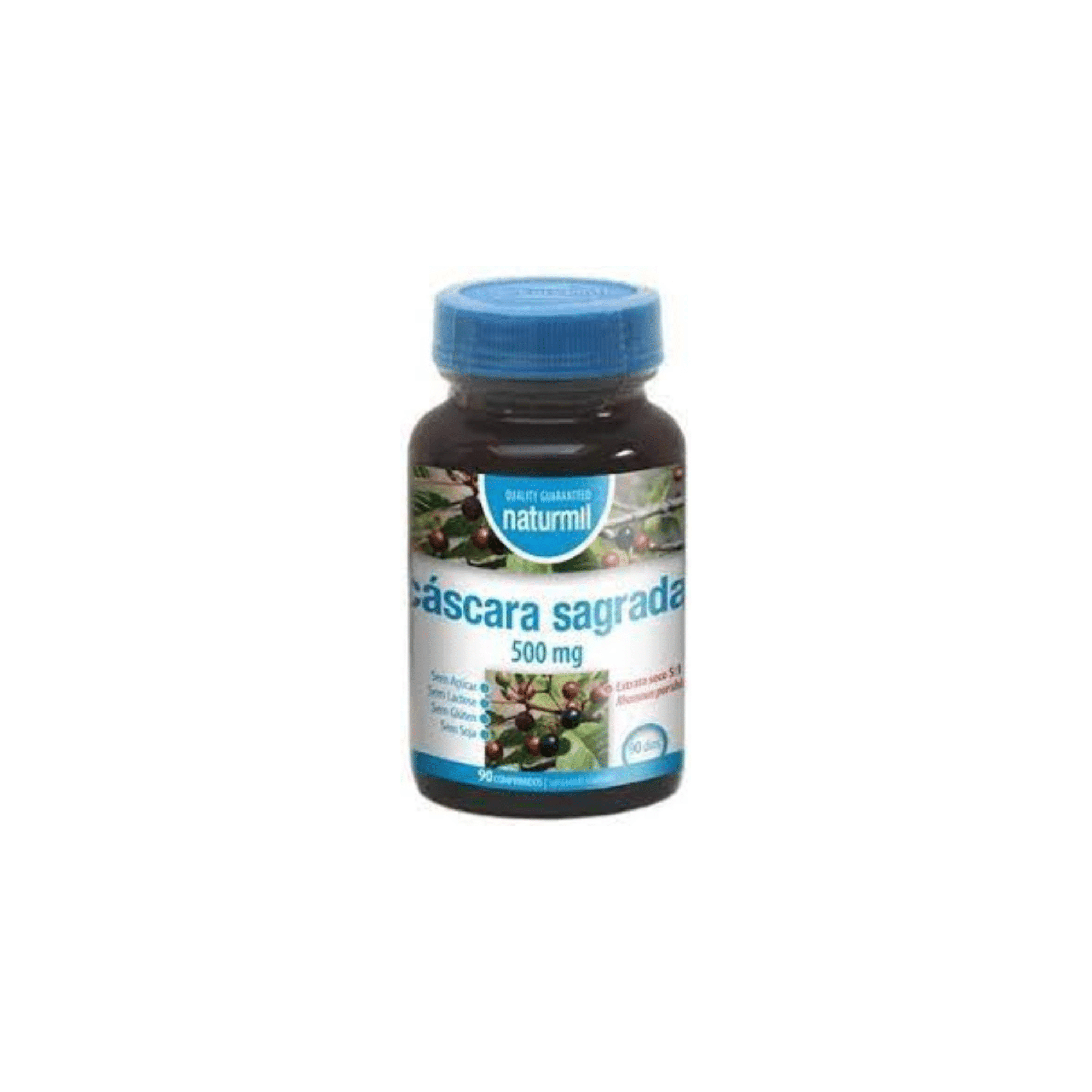 Cascara Sagrada 500mg 90 comprimidos Naturmil