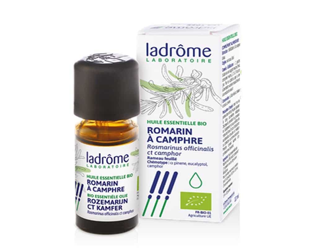 Óleo Essencial Alecrim qt canfora 10 Ladrôme Bio