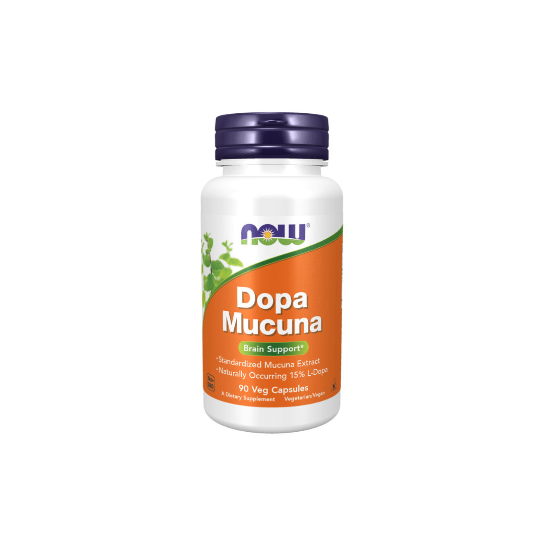 Dopa Mucuna 90 cápsulas Now