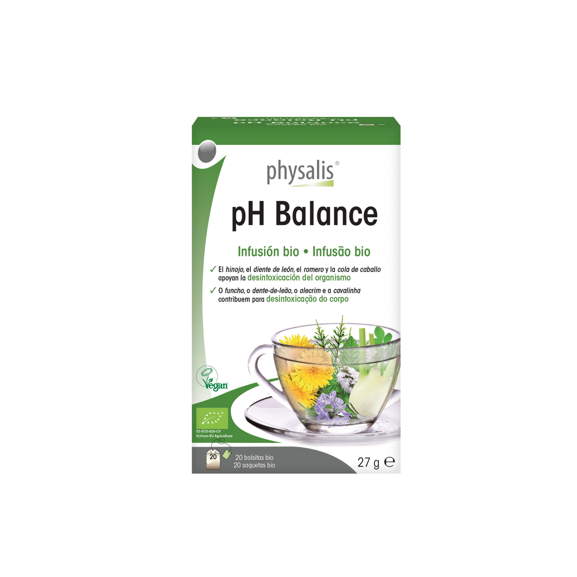 Infusão pH Balance 20 saq Physalis