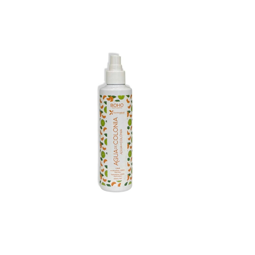 Água de colónia Lima, Tangerina e Patchouli 200ml Boho