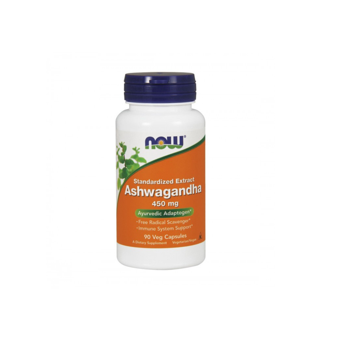 Ashwagandha 450mg 90 cápsulas Now