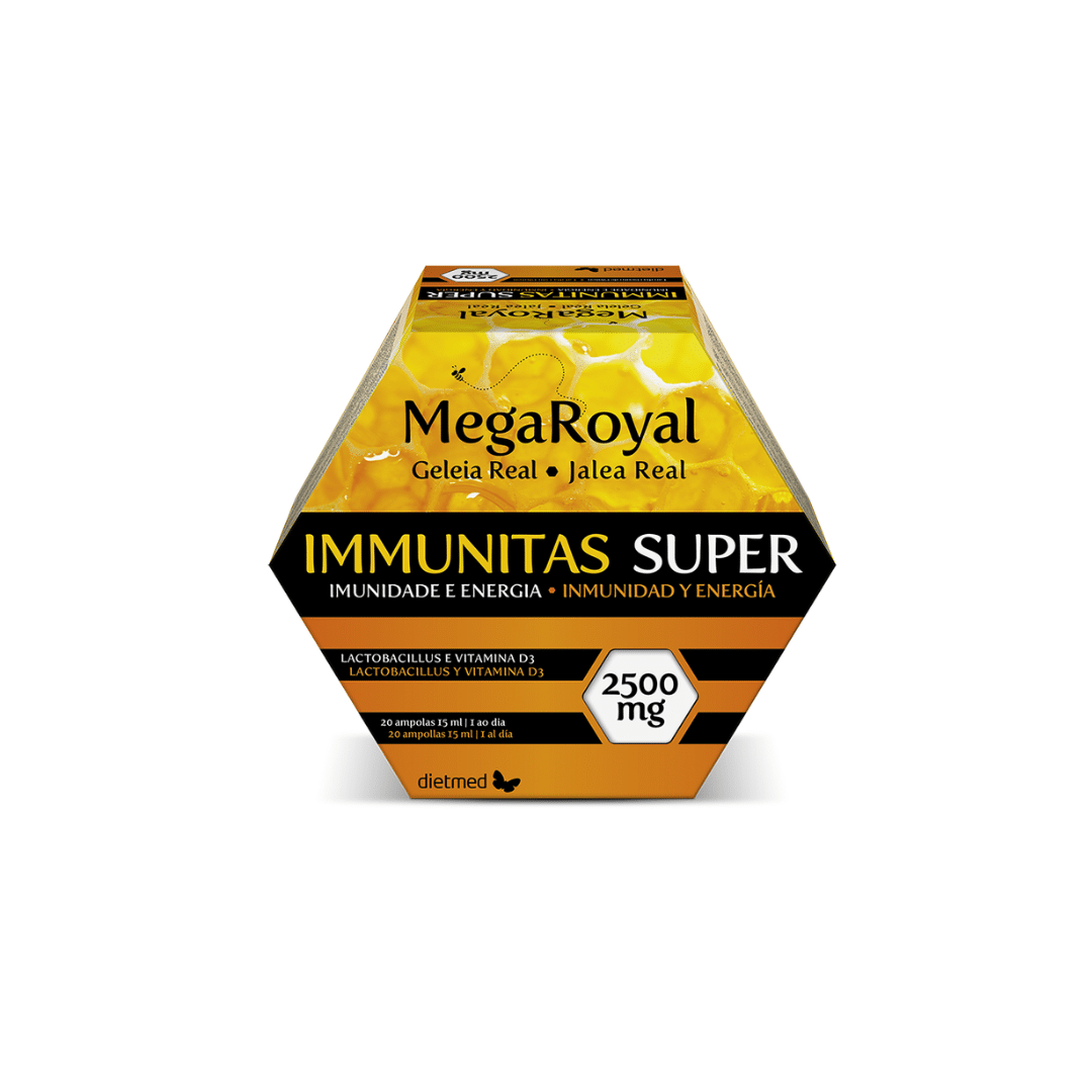Mega Royal Immunitas Super 20 ampolas Dietmed