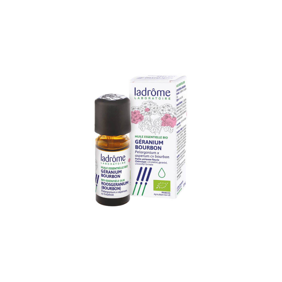 Óleo essencial Gerânio rosa Ladrôme 10ml Bio