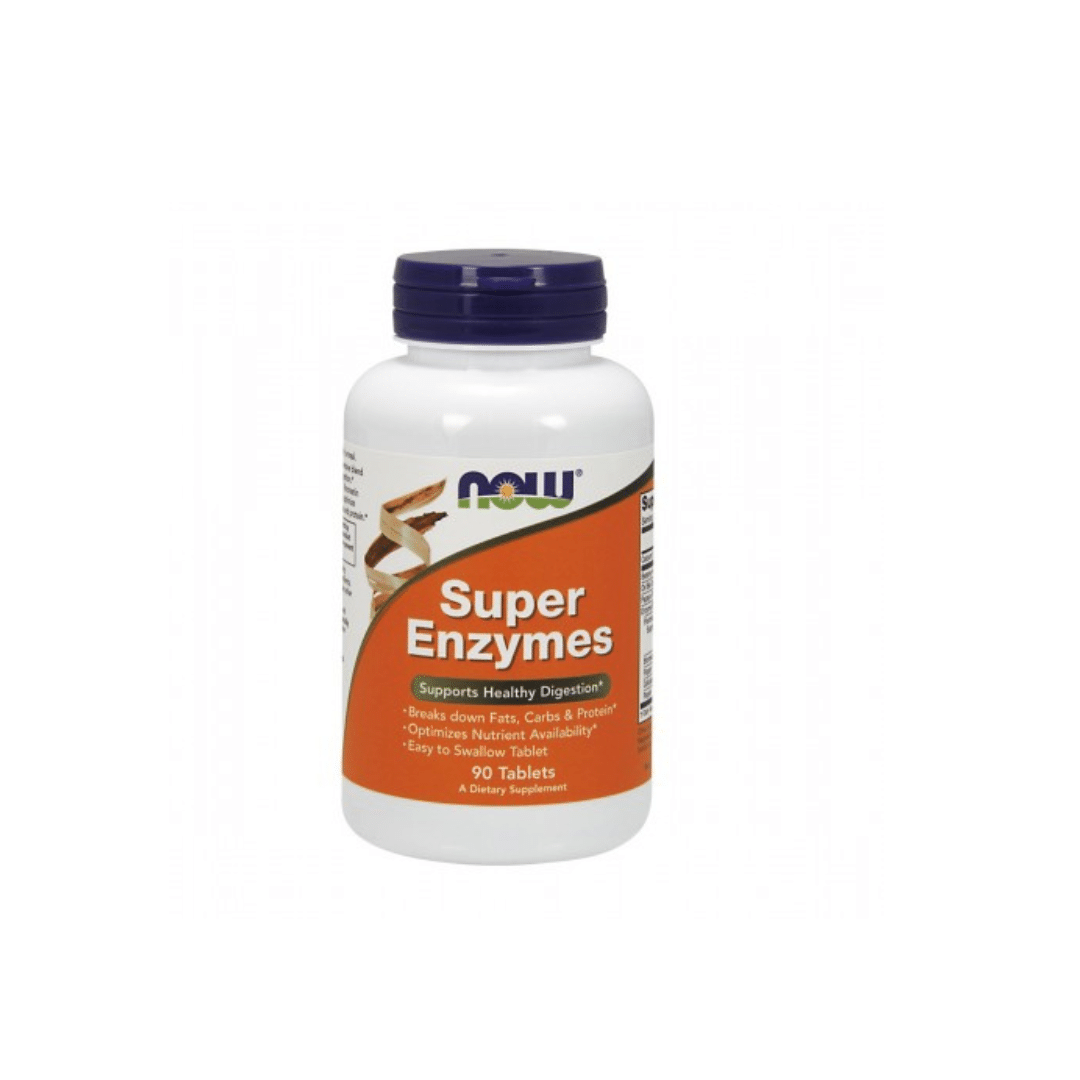 Super Enzymes 90 cáps Now