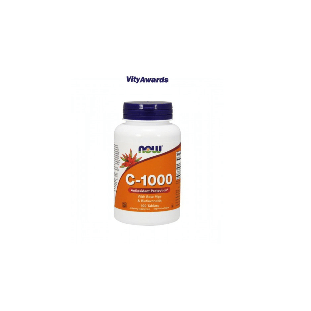 Vitamina c 1000mg 100 cápsulas Now