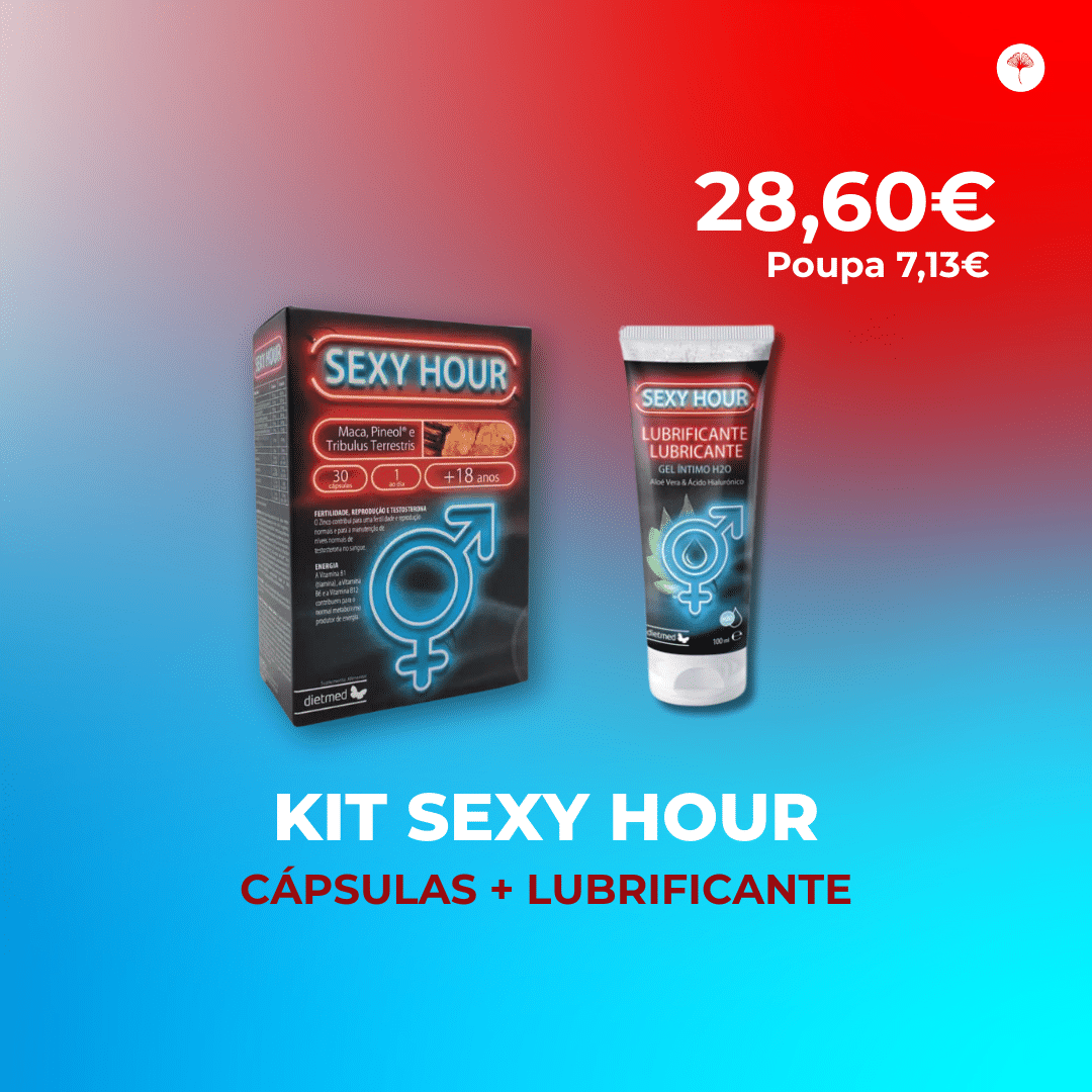 Kit Sexy Hour (Cápsulas + Lubrificante)