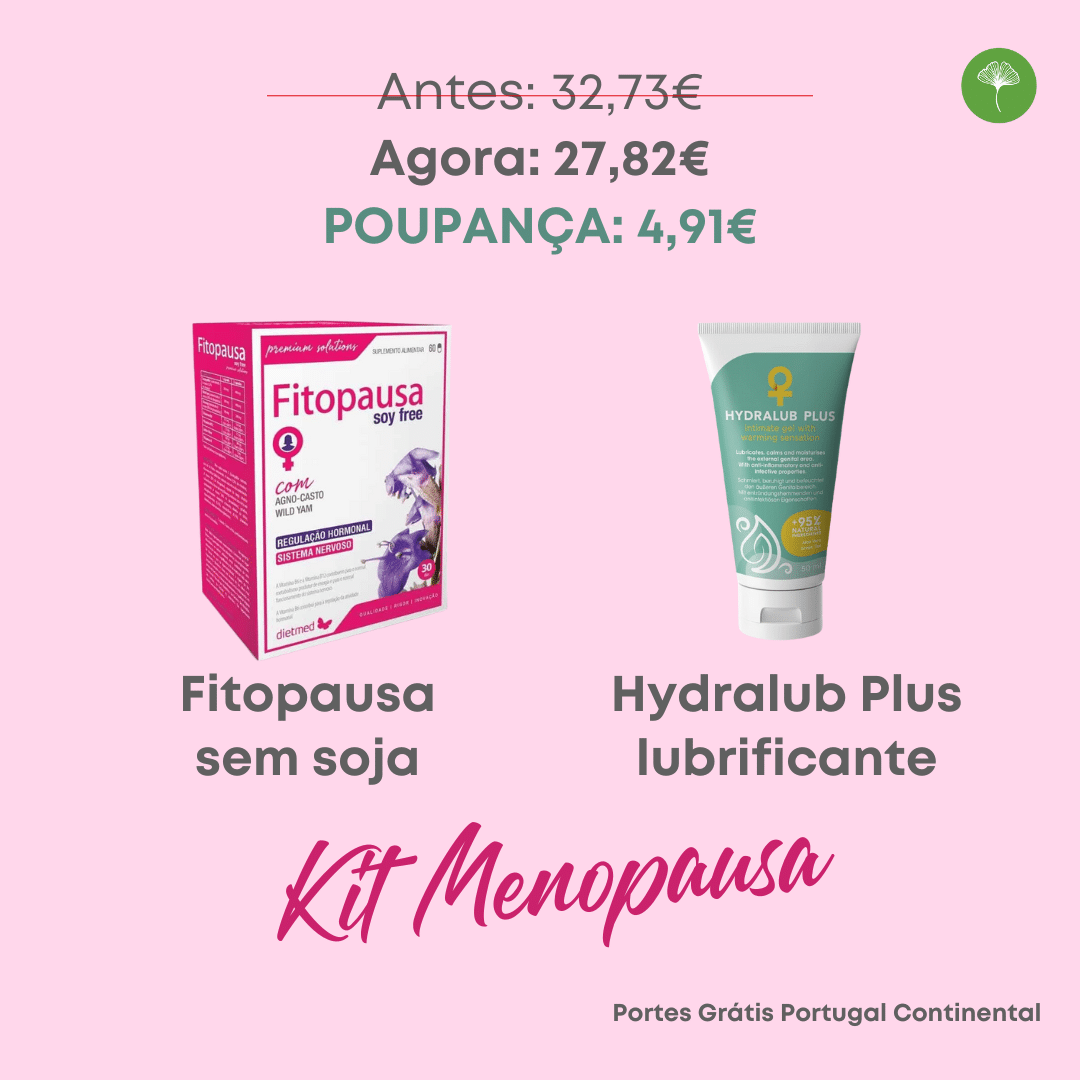 Kit Menopausa (Fitopausa Soy Free + Hydralub Plus)