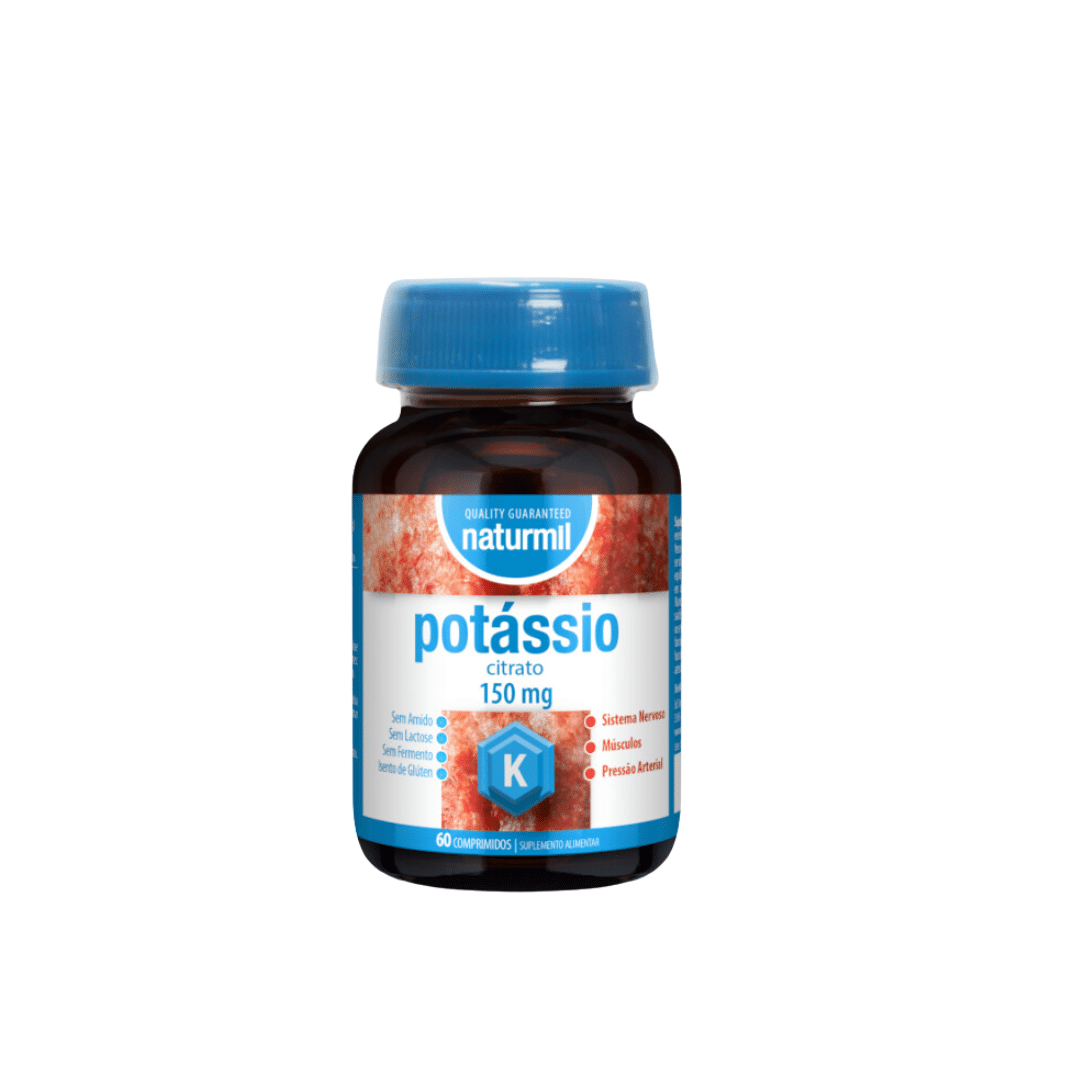 Potássio 60 comprimidos Naturmil