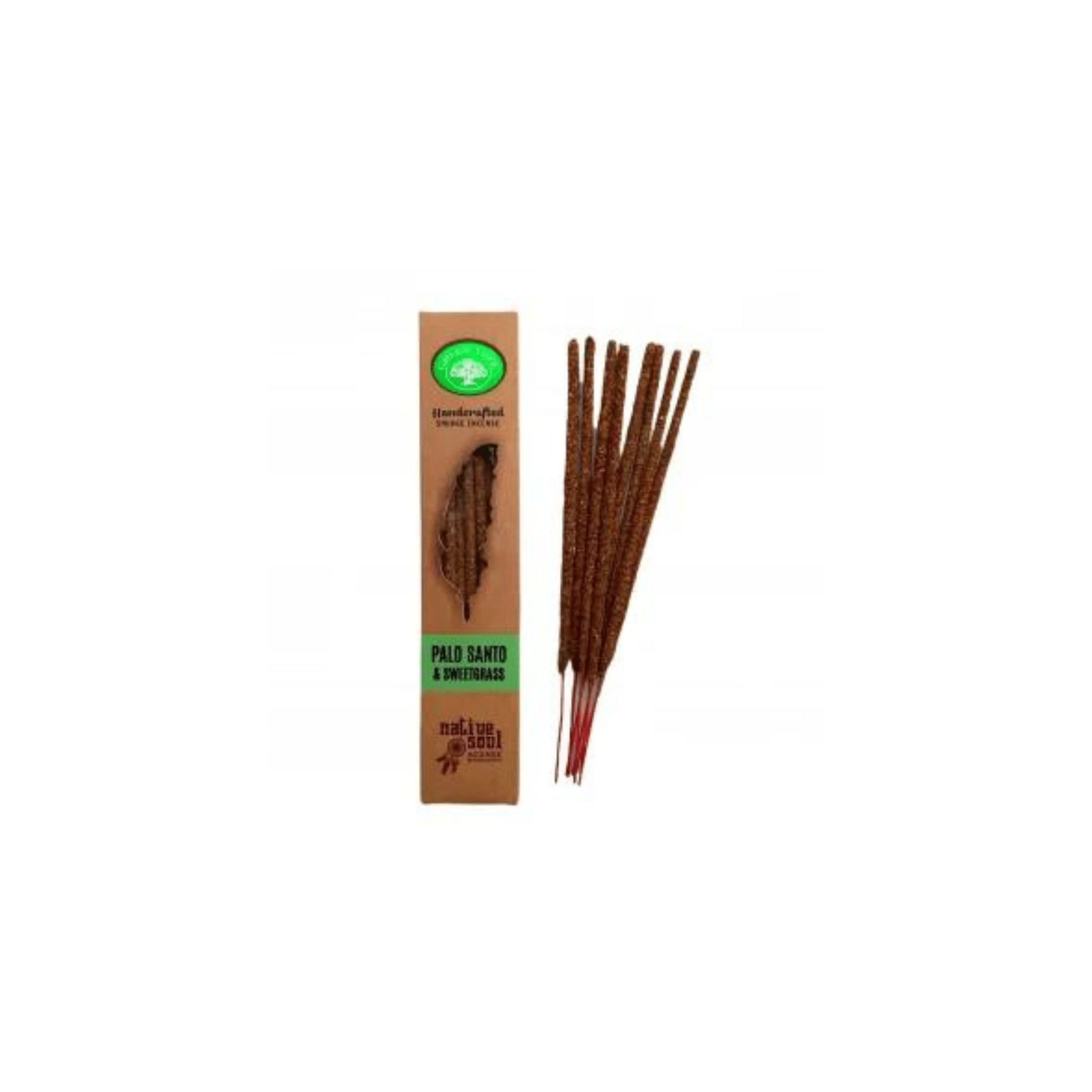 Incenso Pau Santo e Sweetgrass Green Tree
