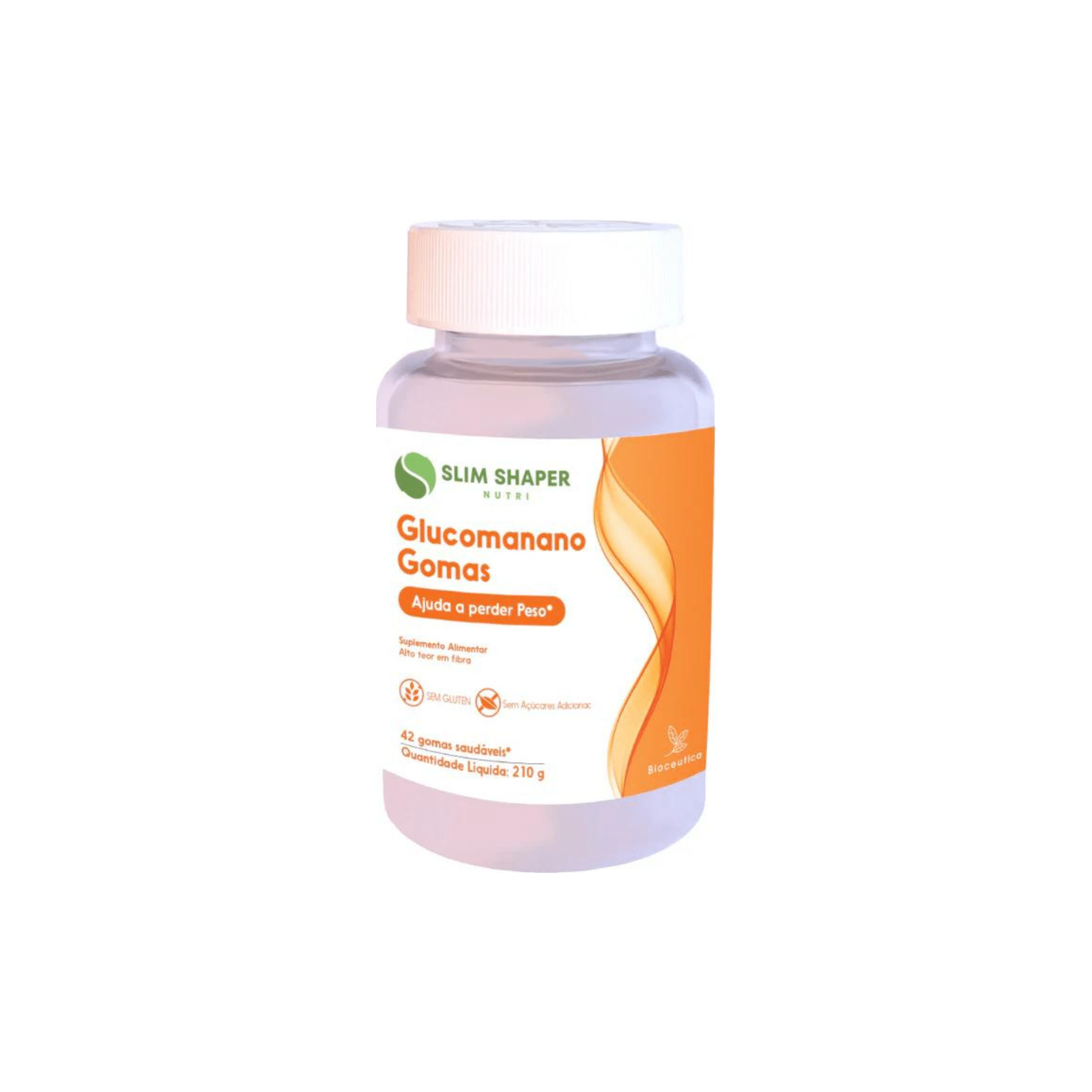 Slim Shaper Glucomanano 42gomas Bioceutica