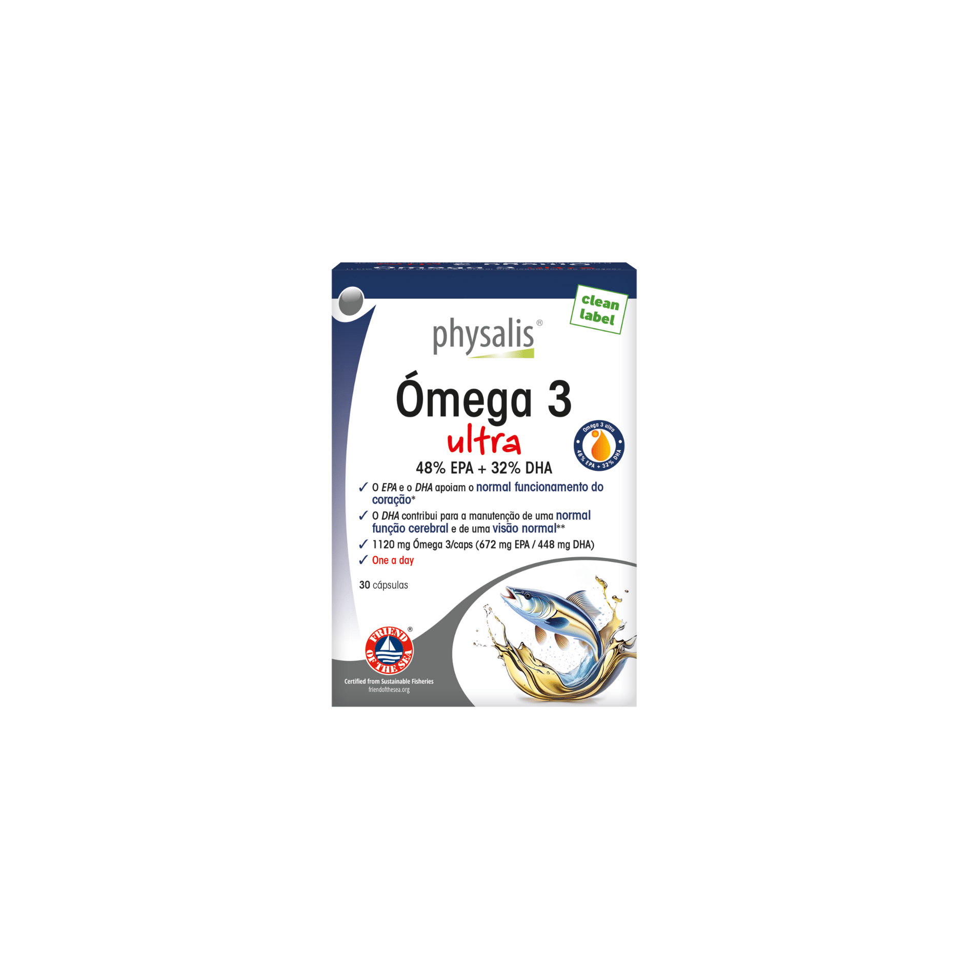 Omega 3 ultra 30 cápsulas Physalis