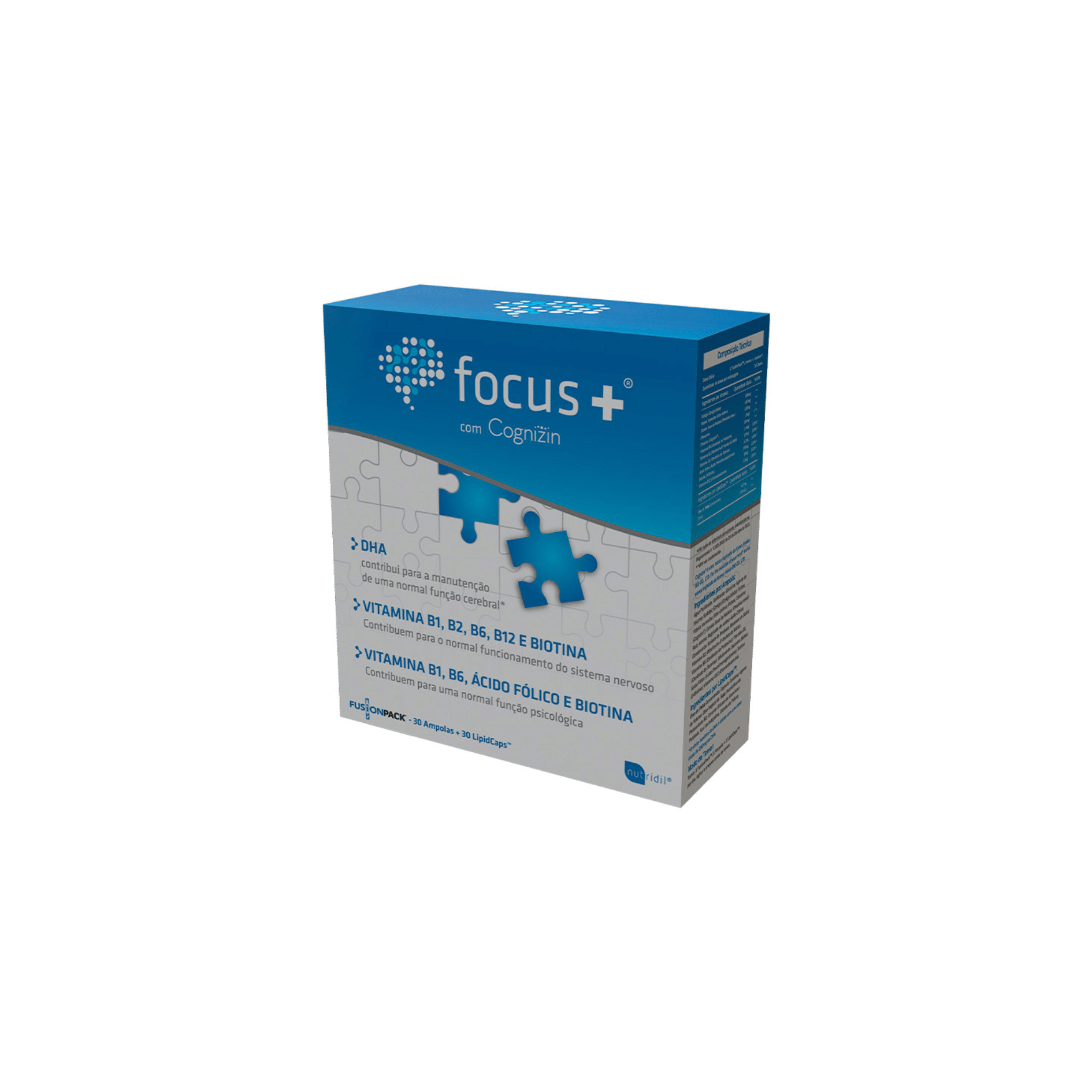 Focus + (30ampolas + 30 cápsulas) Nutridil
