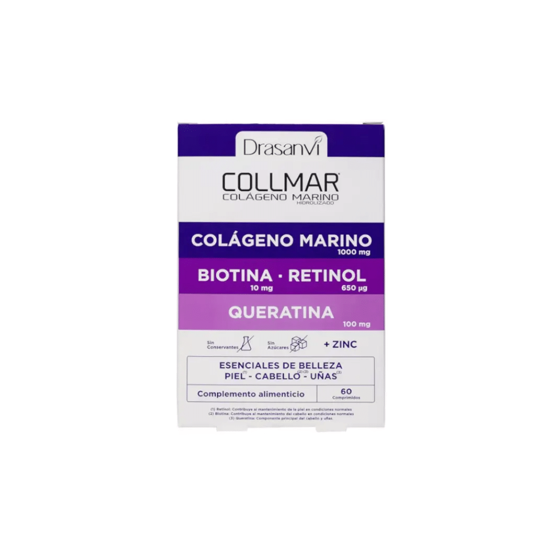 Collmar essenciais de beleza 60 comprimidos Drasanvi