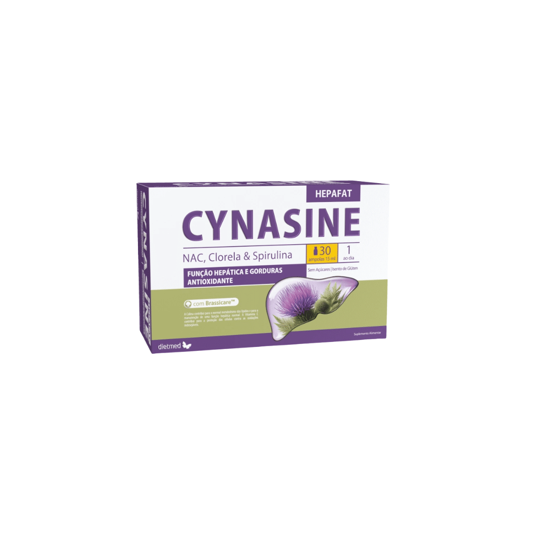 Cynasine Hepafat 30 ampolas Dietmed