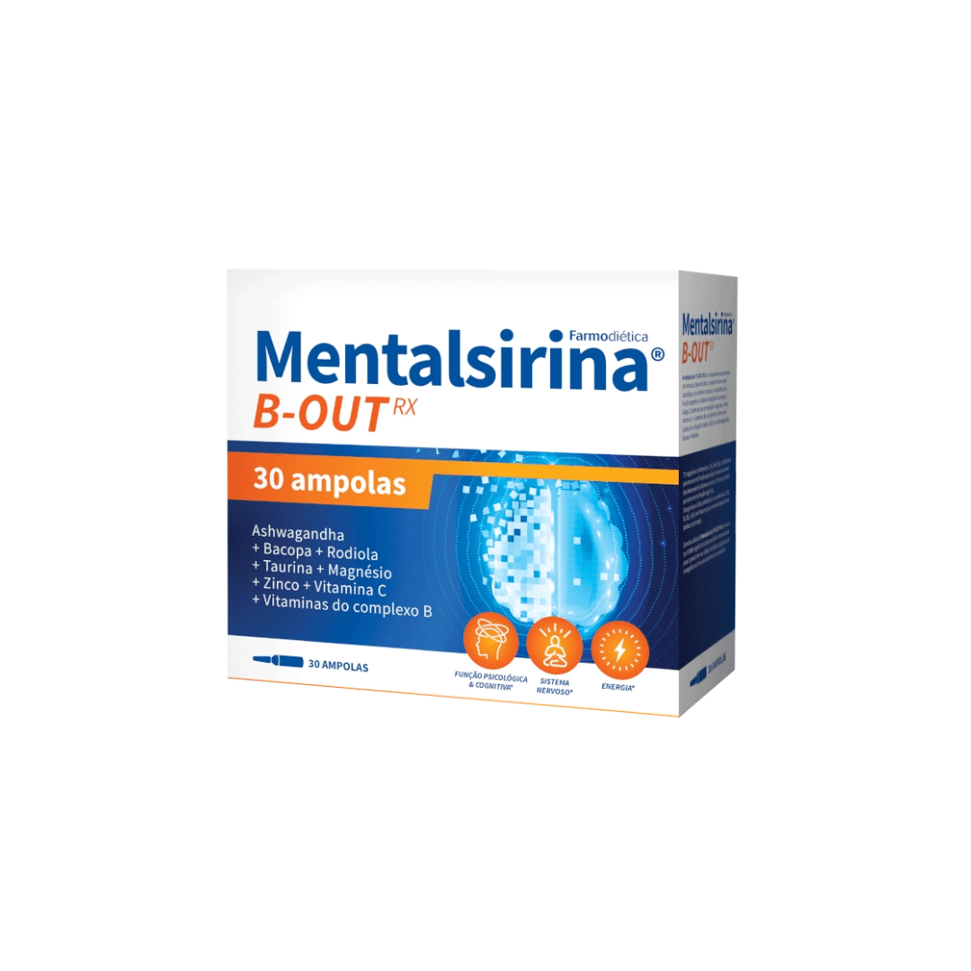 Mentalsirina B-Out 30 ampolas Farmodiética