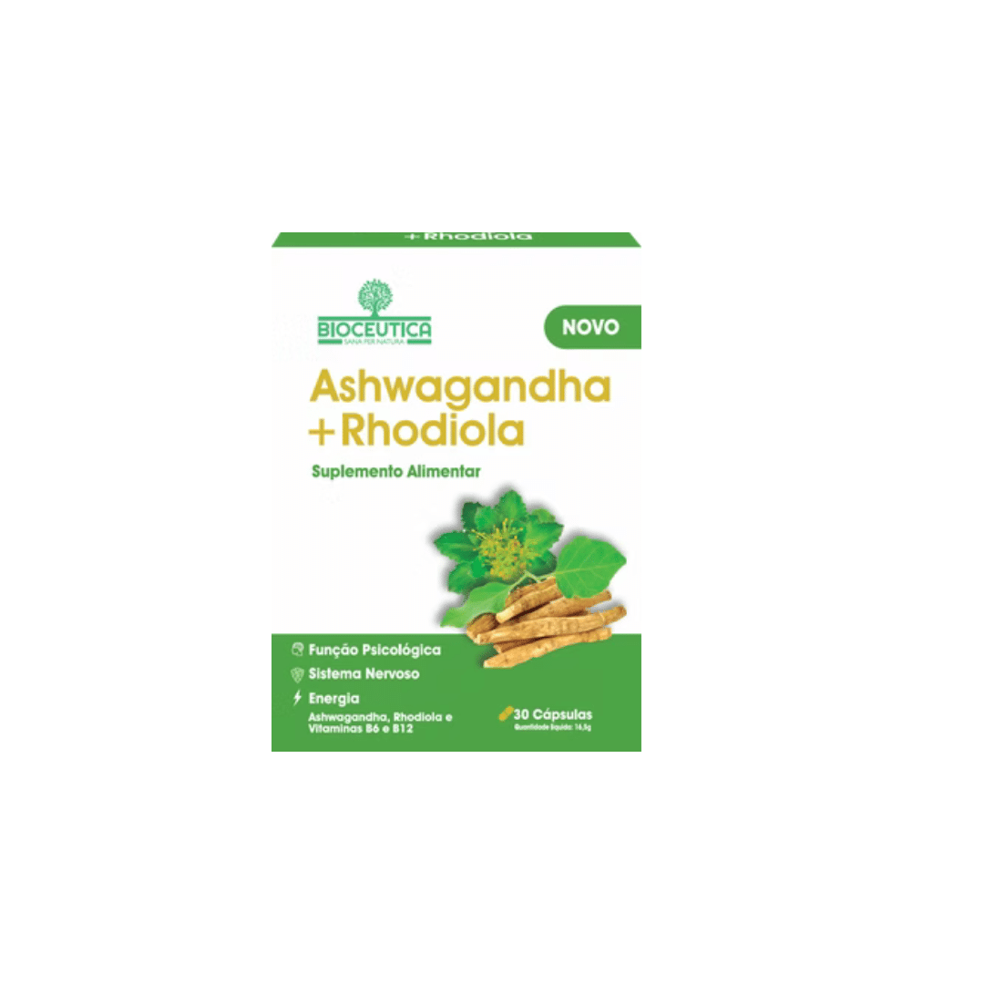 Ashwagandha + Rhodiola 30 cápsulas Bioceutica
