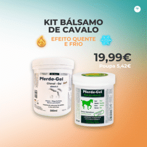 Kit Bálsamo Cavalo Frio + Quente Bioceutica 500ml