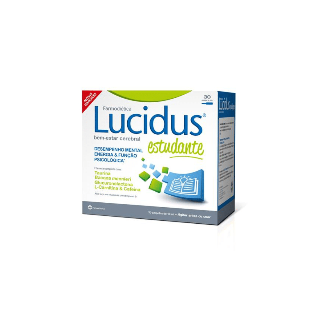 Lucidus Estudante 30 ampolas Farmodietica