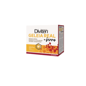 Diviten Geleia Real + Ferro 20 Ampolas Farmodiética