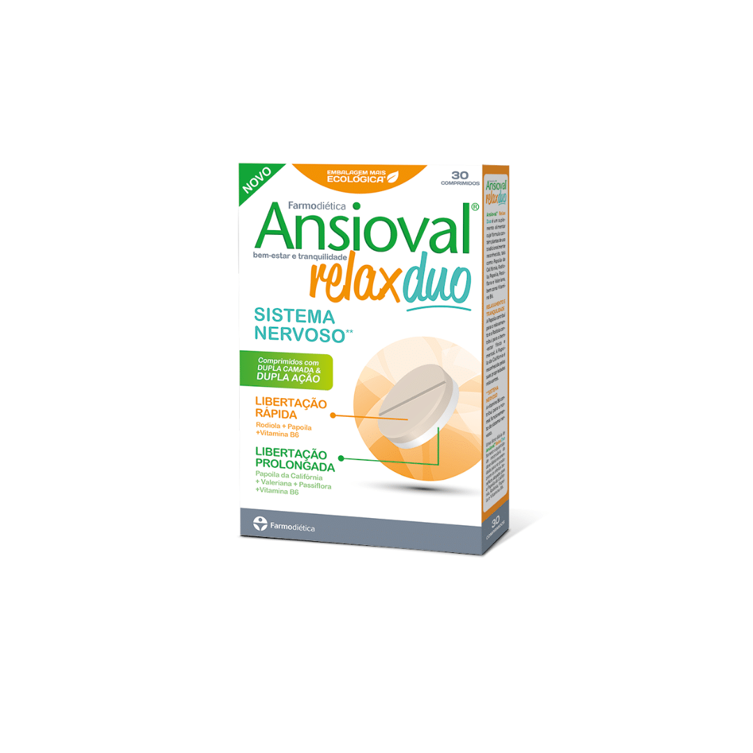 Ansioval Relax Duo 30 comprimidos Farmodiética