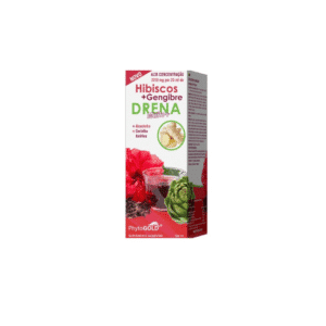 Hibiscos + Gengibre Drena + 500ml Phytogold
