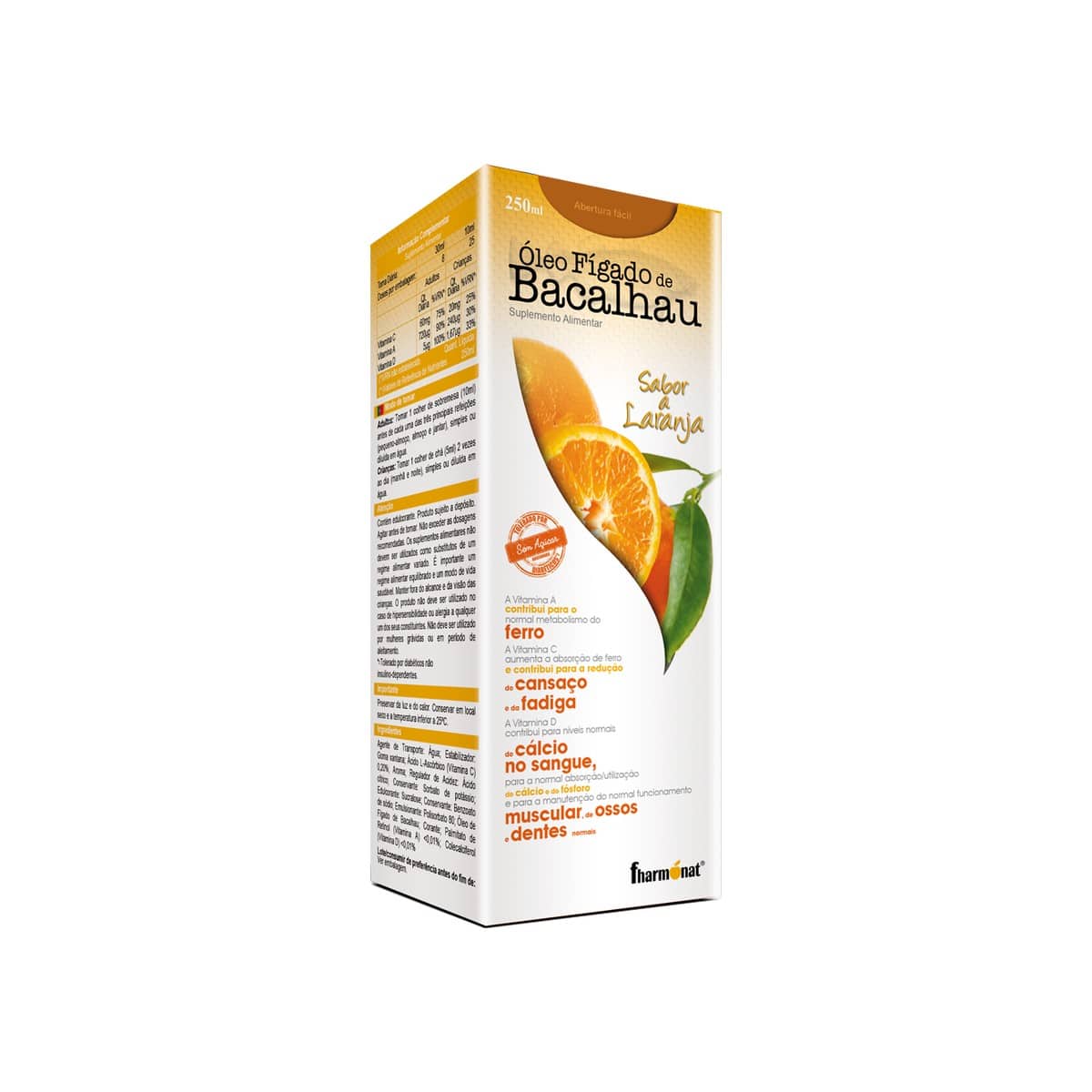 Óleo de Fígado de Bacalhau 250ml Fharmonat