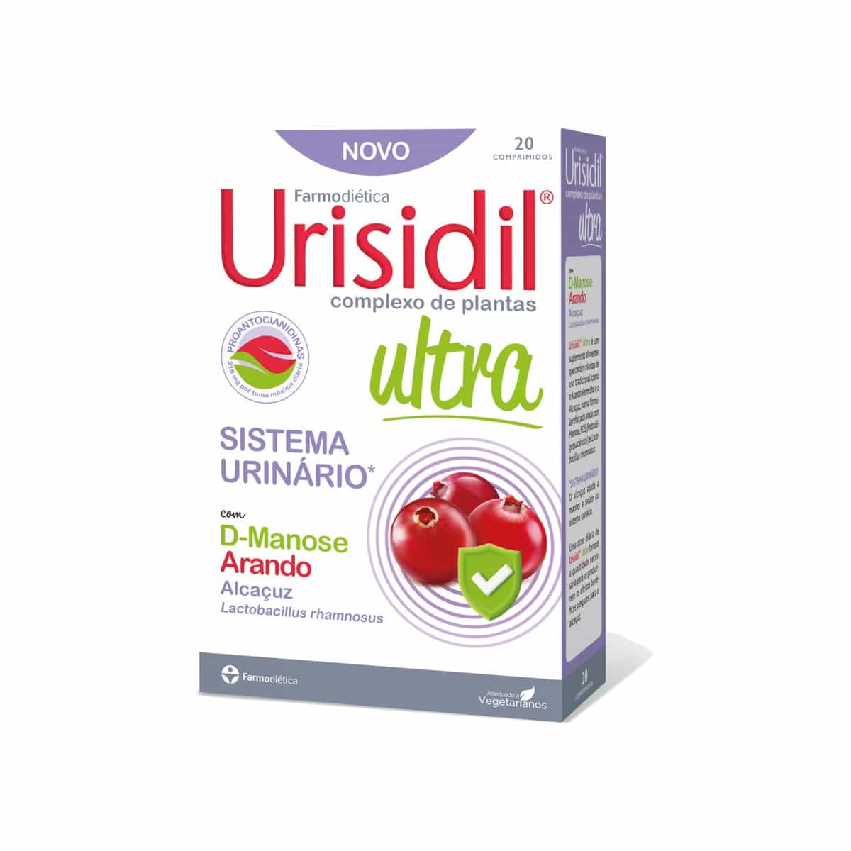 Urisidil Ultra 20 comprimidos Farmodiética