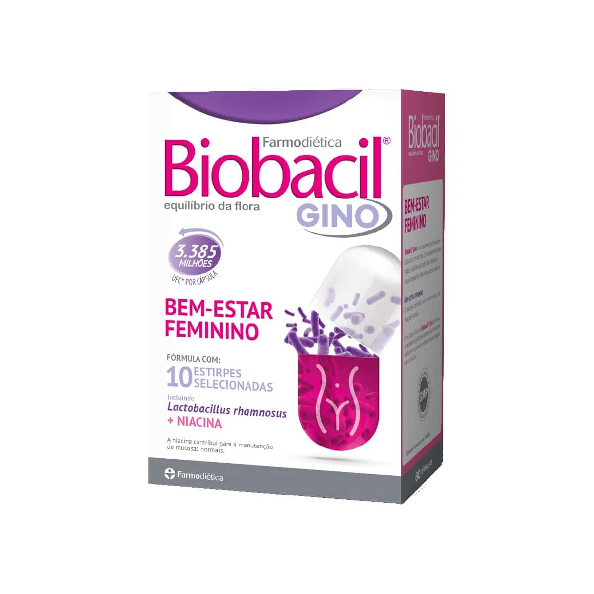 Biobacil Gino 60 cápsulas Farmodiética