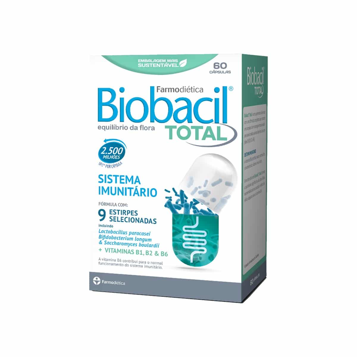 Biobacil Total 60 cápsulas Farmodiética