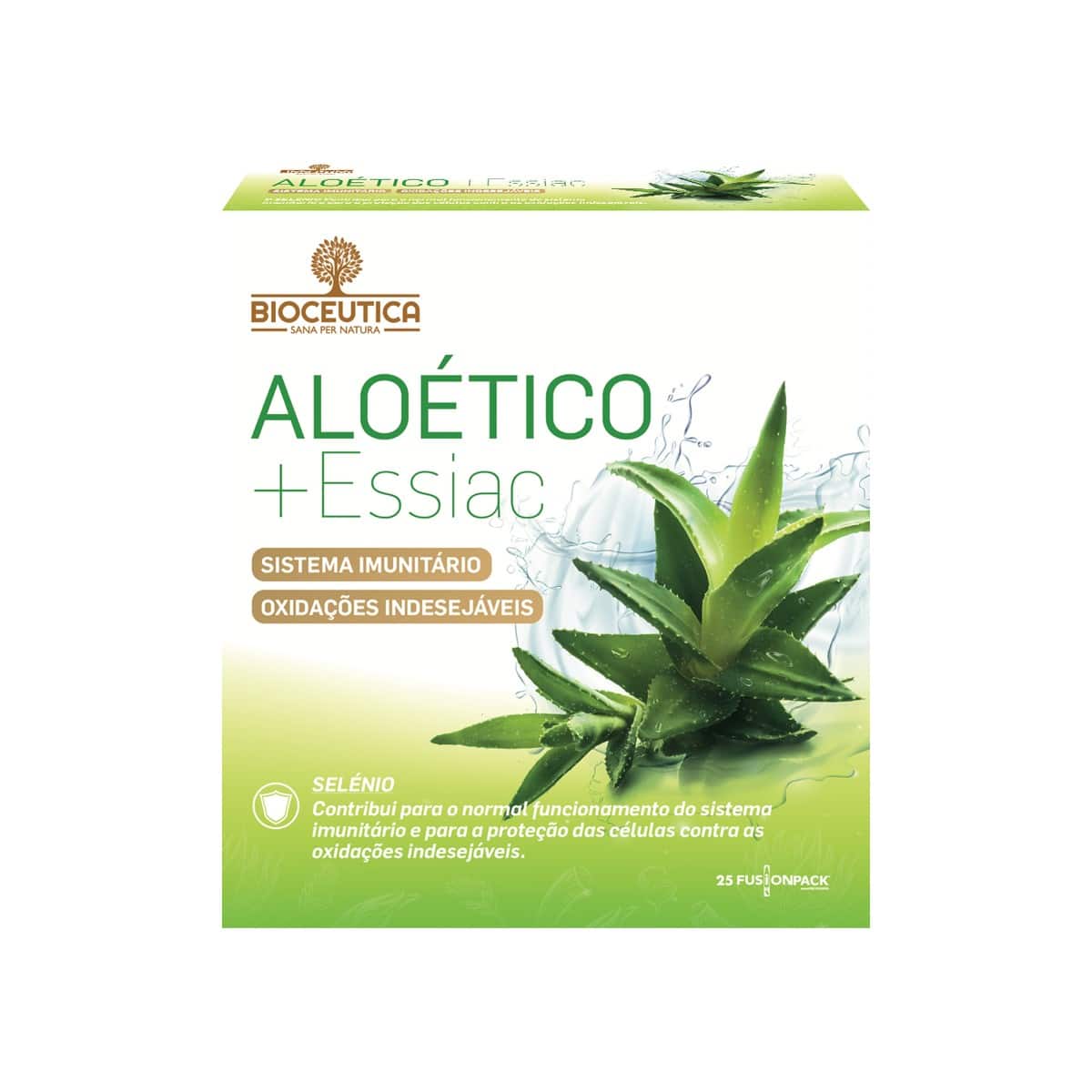 Aloético + Essiac 25 ampolas + 25 cápsulas Bioceutica