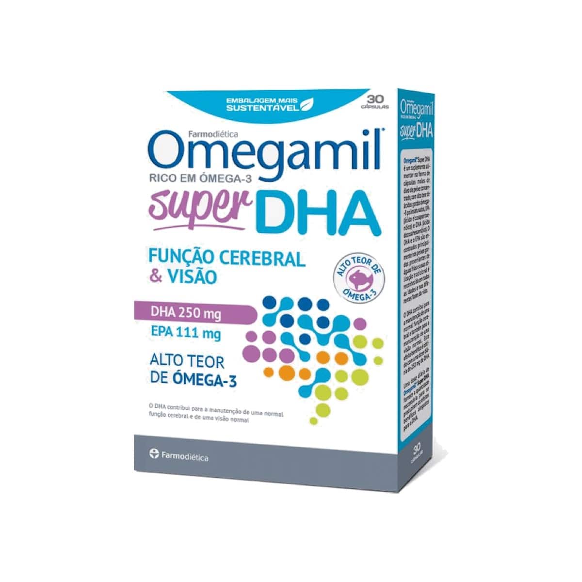Omegamil Super DHA 30 cápsulas Farmodiética