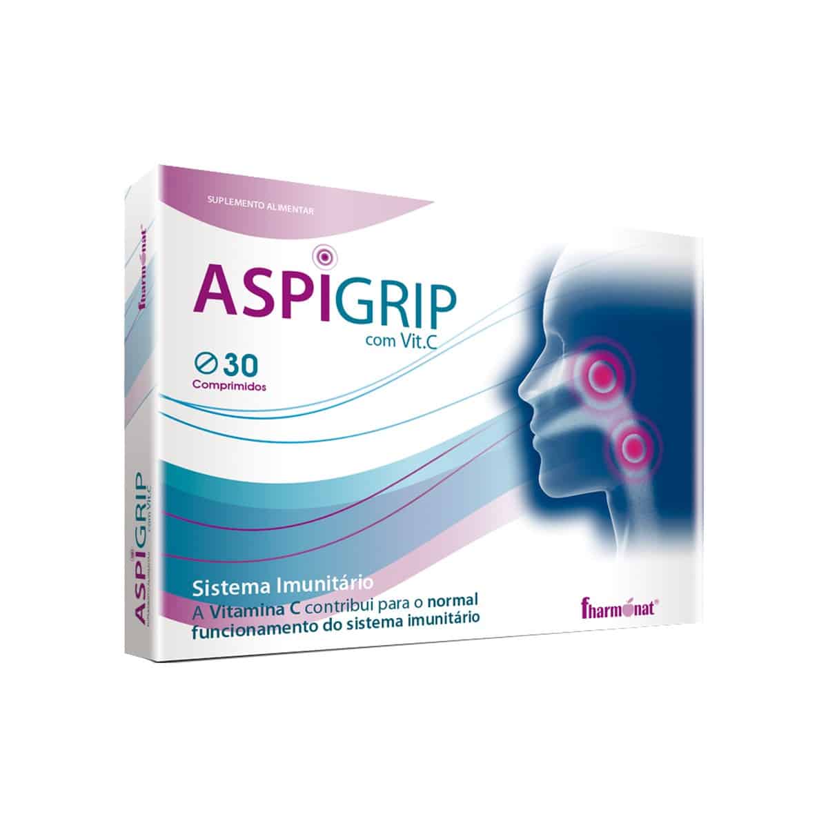 Aspigrip 30 comprimidos Fharmonat