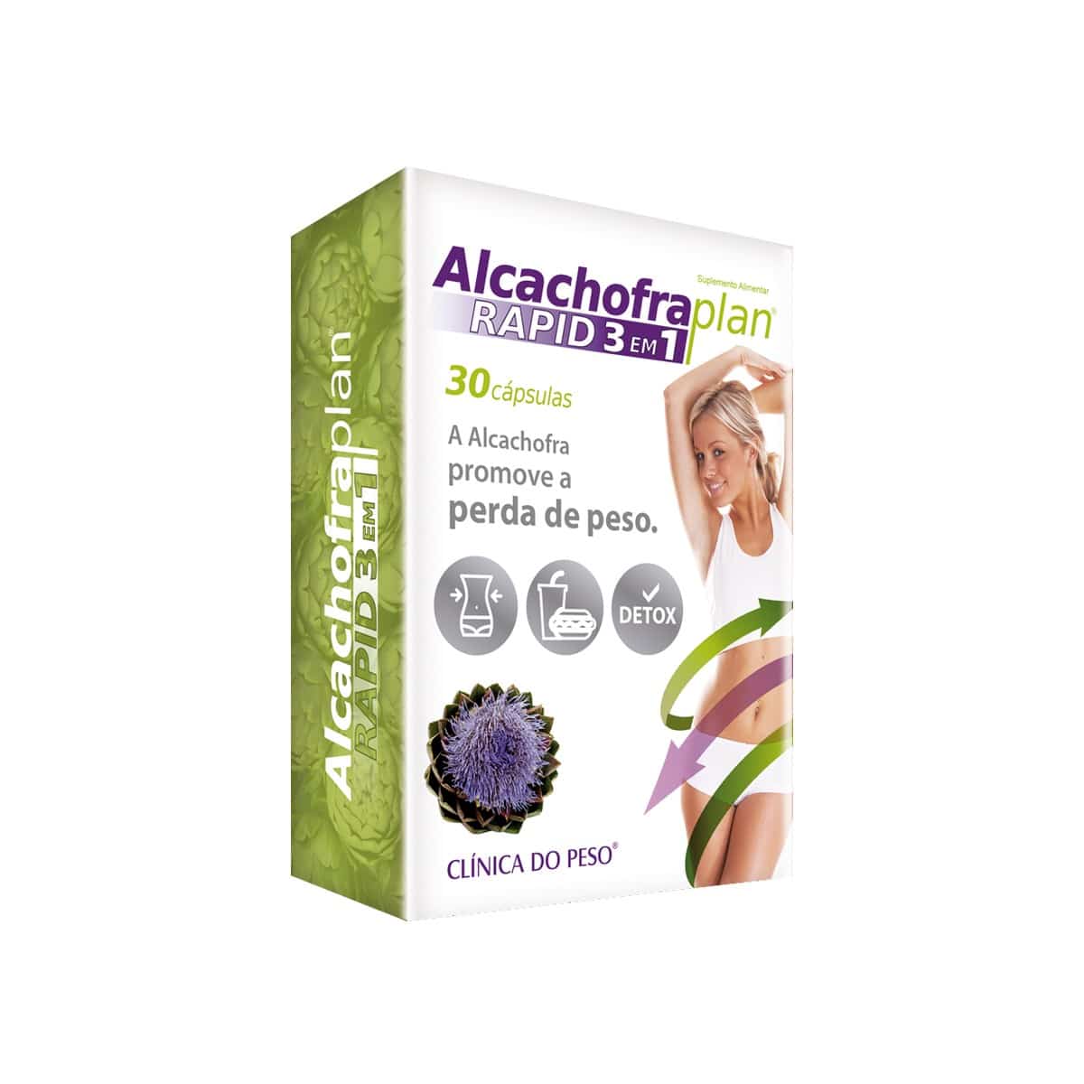 Alcachofra Plan Rapid 3 em 1 30 cápsulas Fharmonat
