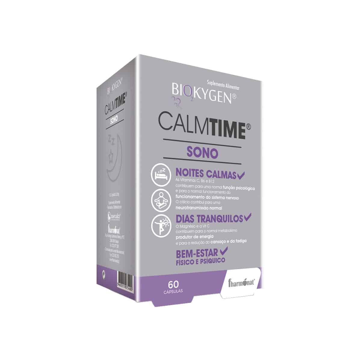 Calmtime 60 cápsulas Biokygen
