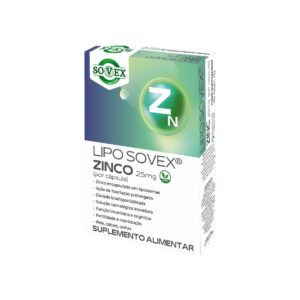 Lipo Zinco 25mg 30 cápsulas Sovex