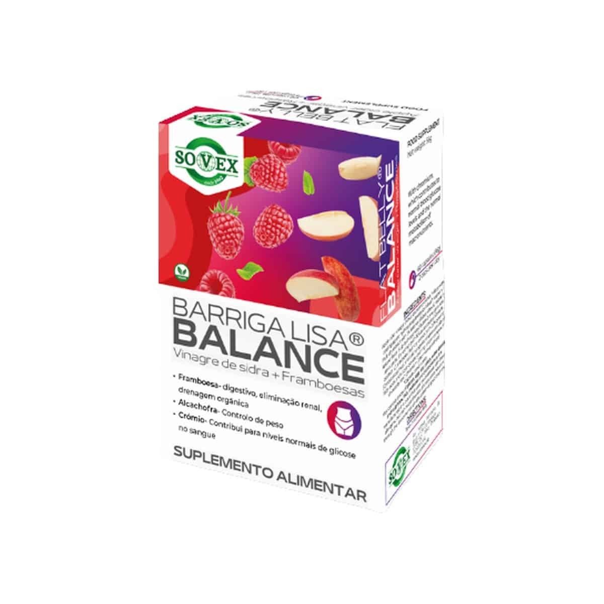 Barriga Lisa Balance 60 cápsulas Sovex