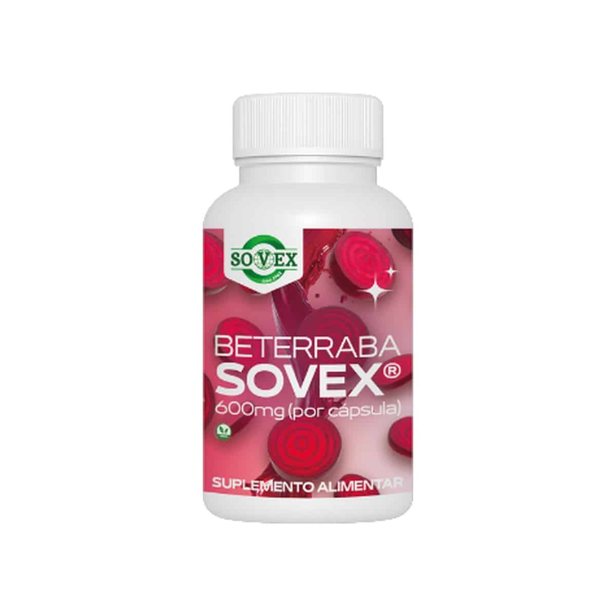 Beterraba 600mg 90 cápsulas Sovex