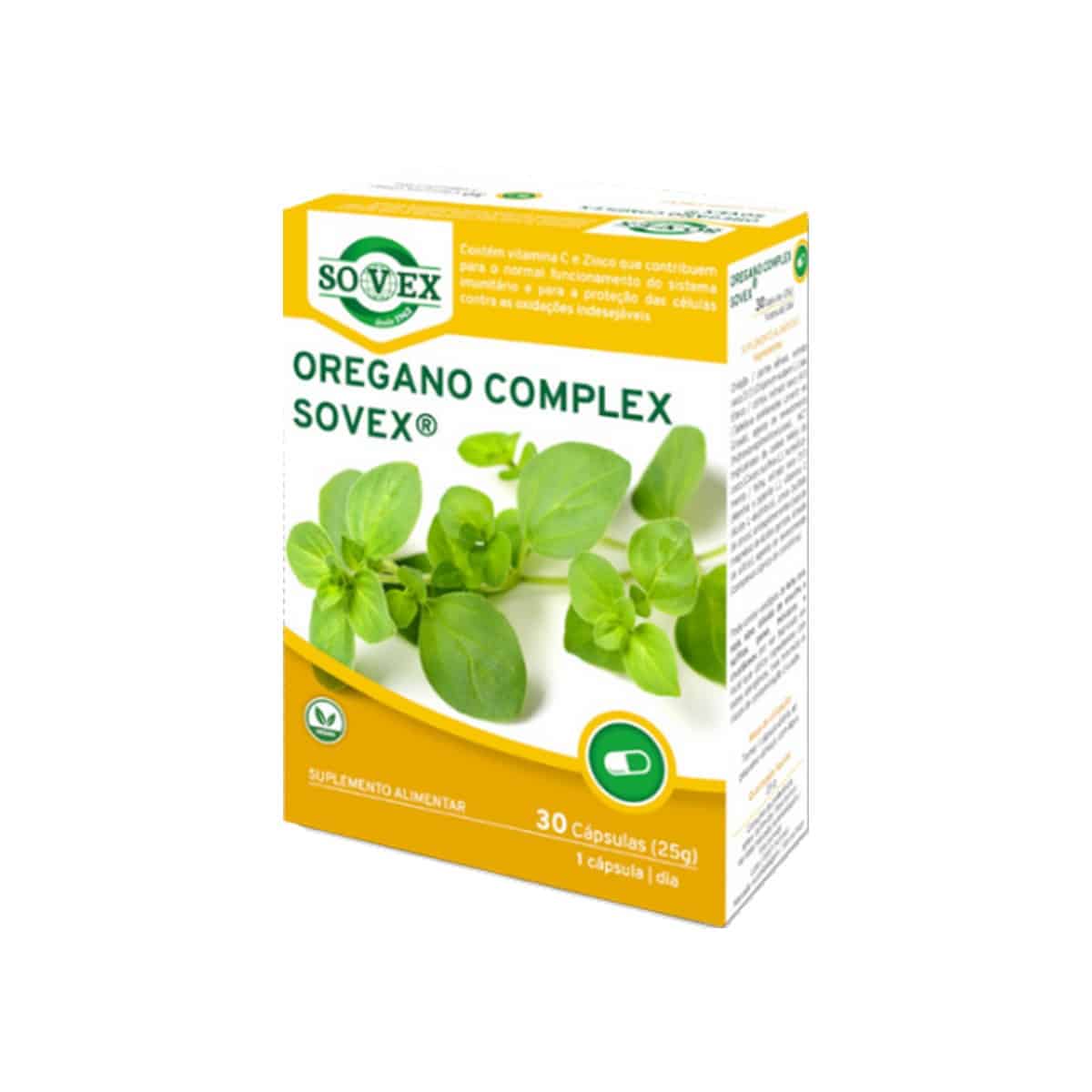 Oregano Complex 30 cápsulas Sovex